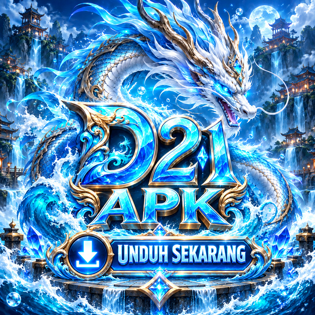 D21 APK naga air dengan ikon unduh